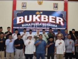 Bupati Cen Sui Lan Hadiri Buka Puasa Bersama Polres Natuna