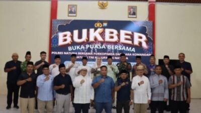 Bupati Cen Sui Lan Hadiri Buka Puasa Bersama Polres Natuna