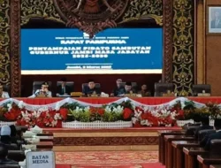 Pidato Perdana Gubernur Jambi: Sinergikan Jambi Mantap Jilid II dengan Asta Cita Presiden