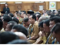 Bupati Muaro Jambi Bambang Bayu Suseno,SP.,MM,M.Si Menghadiri Rapat Koordinasi Teknis (Rakortek) Perumahan Perdesaan