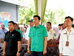 Bupati Batanghari Mhd.Fadhil Arief Hadiri Pencanangan Desa Cinta Statistik