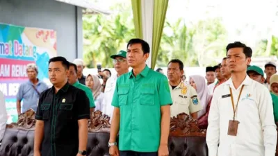 Bupati Batanghari Mhd.Fadhil Arief Hadiri Pencanangan Desa Cinta Statistik