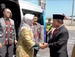 Gubernur Jambi Al Haris Sambut Kedatangan Ketua BPK di Jambi