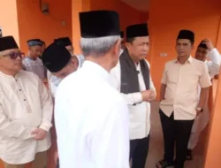 Bupati BBS,Tinjau Lokasi Pembangunan Workshop SMK Di Kumpe Ulu