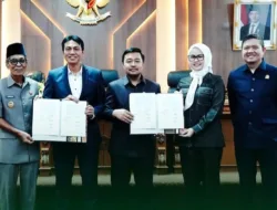 Bupati Fadhil Arief dan DPRD Batang Hari Teken Kesepakatan KUPA-PPAS Perubahan APBD