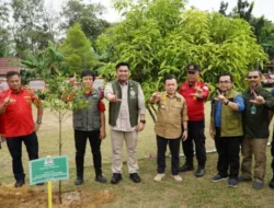 Gubernur Jambi Al Haris Dampingi Wamen LHK Tinjau Penanganan Karhutla di PT WKS dan Manggala Agni: Jambi Jadi Pilot Project Nasional