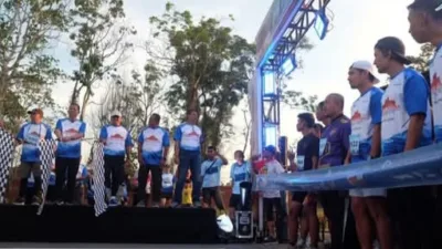 Bupati BBS Apresiasi Temple Run di Candi Muaro Jambi: Sinergi Olahraga, Budaya, dan Keuangan
