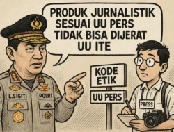 Kapolri: Produk Jurnalistik Sesuai UU Pers Tidak Bisa Dijerat UU ITE
