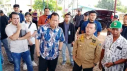 Bupati BBS Dampingi Gubernur Jambi Tinjau Persiapan Launching Koperasi Desa Merah Putih di Tangkit Baru