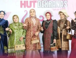 Ketua Dekranasda Muaro Jambi,Hadiri HUT ke-45 Dekranas, Angkat Kearifan Lokal Menuju Pasar Global